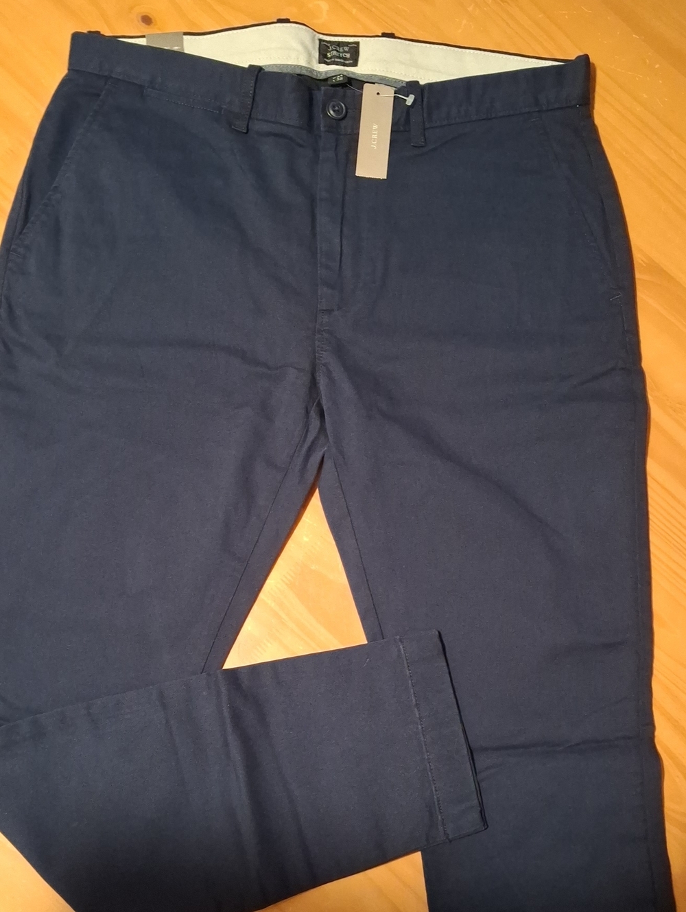 J. Crew Slim Navy Blue Men's Chinos